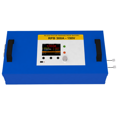 Rejestrator Parametrów Baterii RPB - strona przednia